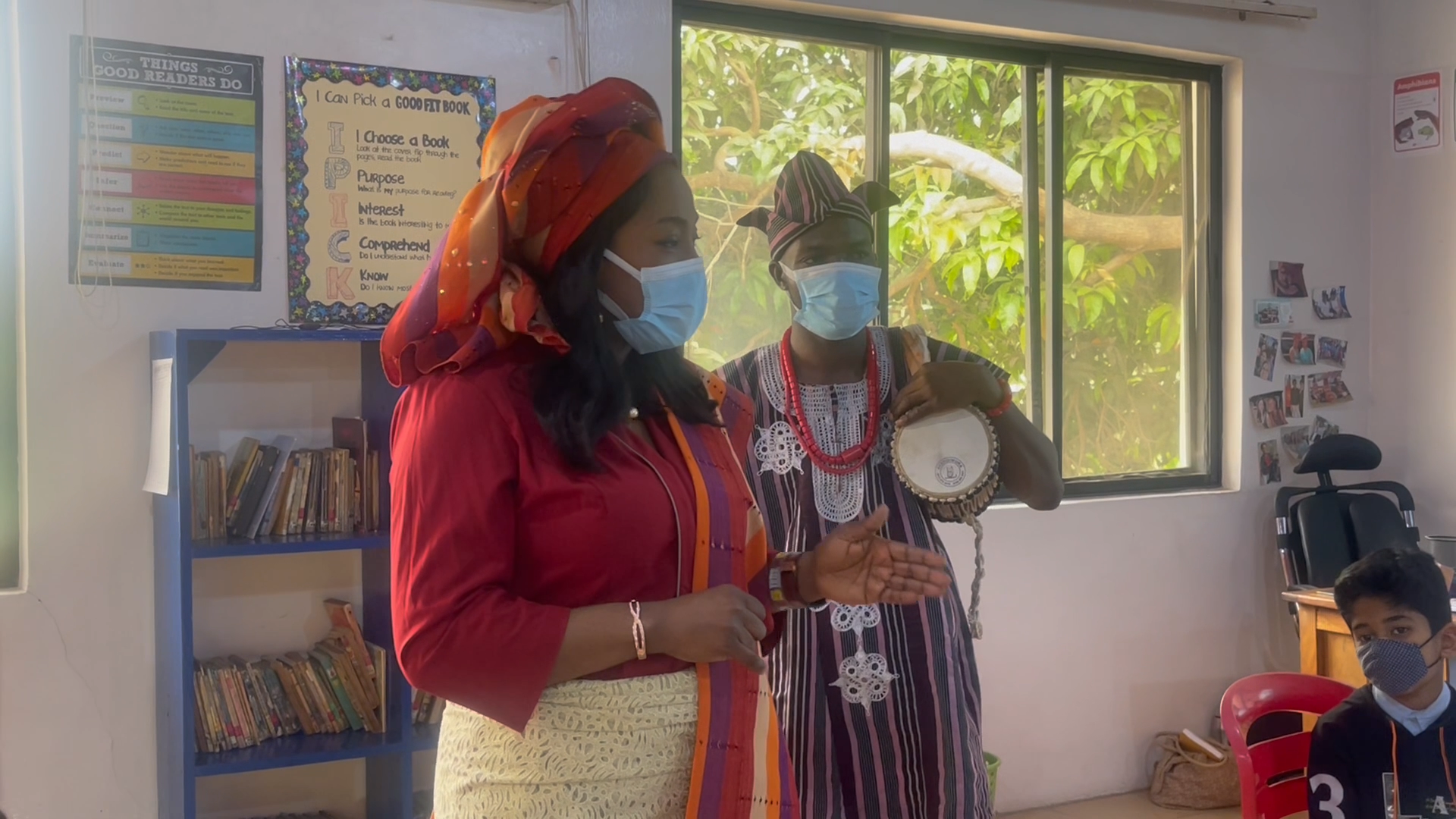  4th Grade Social Studies – "The Yoruba Ethnic Group" - a very engaging presentation from a parent with Yoruba attire, greetings, food, &amp; the talking drum. 