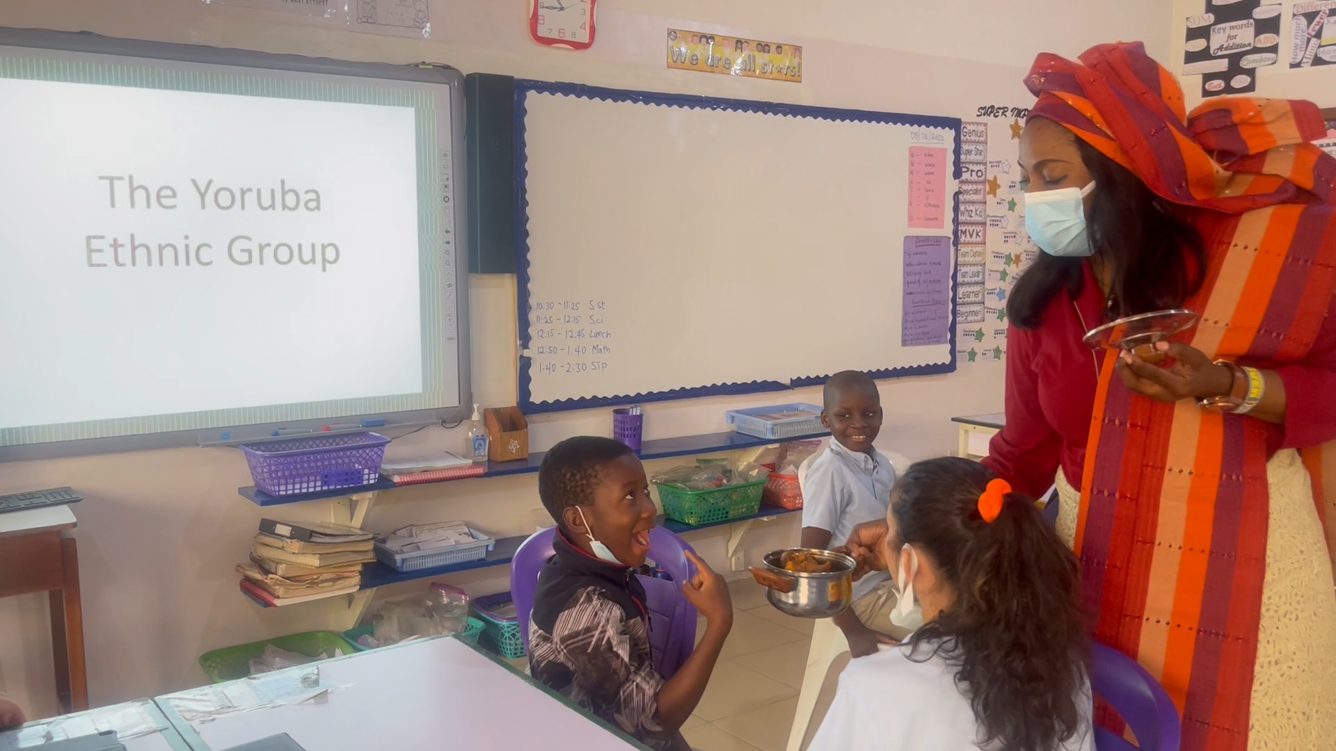  4th Grade Social Studies – "The Yoruba Ethnic Group" - a very engaging presentation from a parent with Yoruba attire, greetings, food, &amp; the talking drum. 