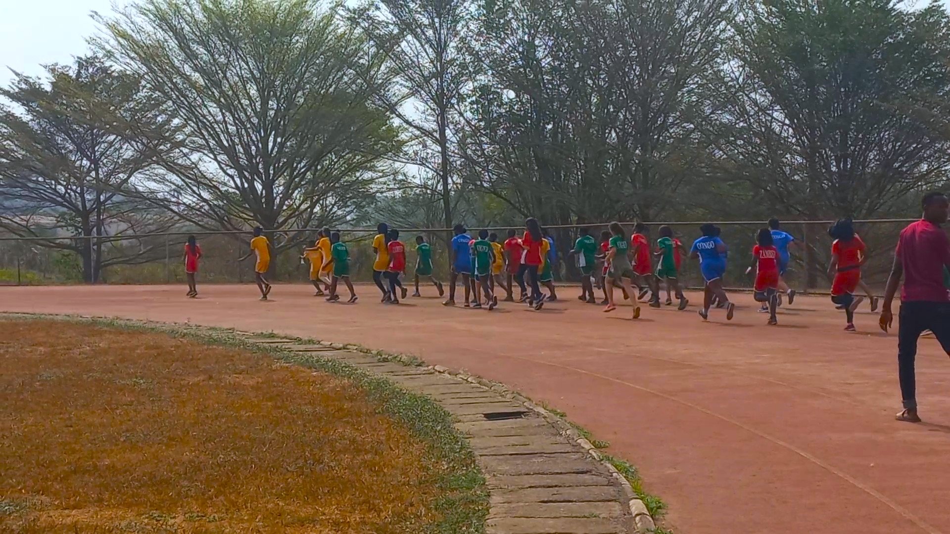  Practice at the UI track, gearing up for the upcoming Sports Daze event! 