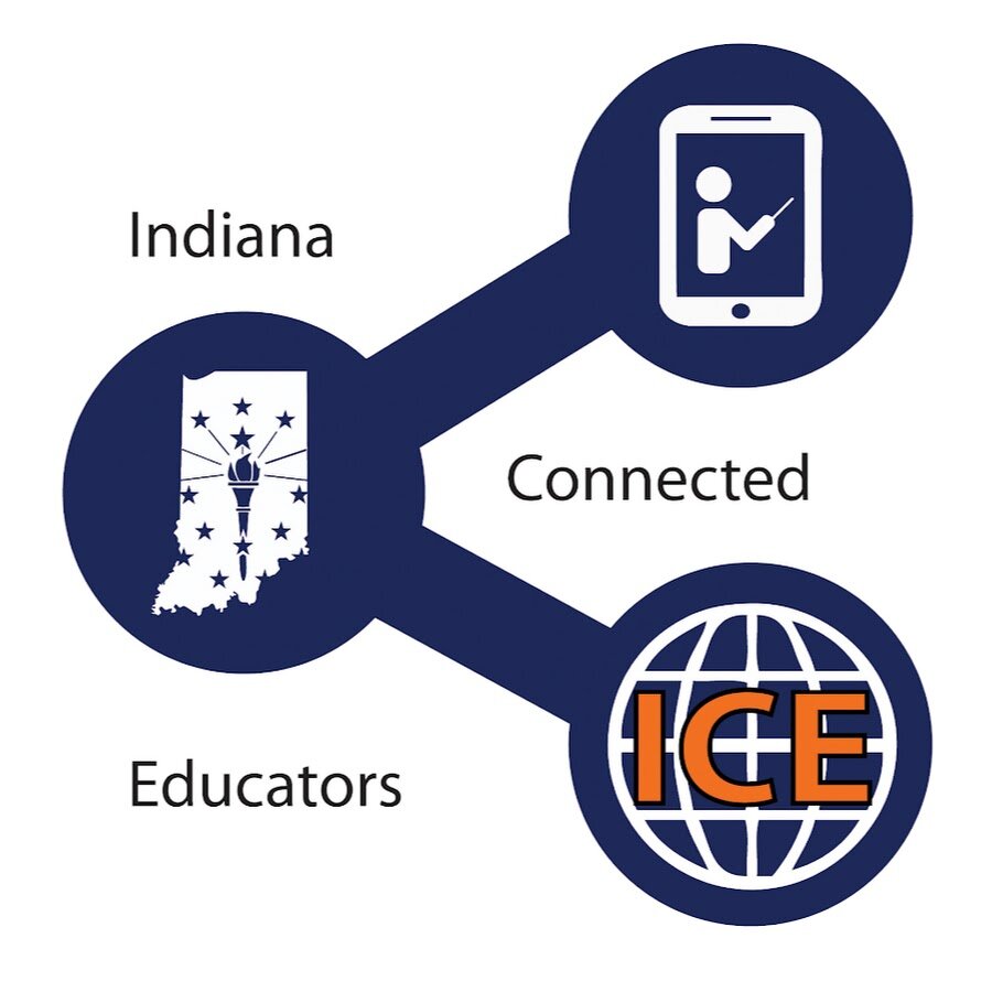  ICE: Indiana Connected Educators Graphic 