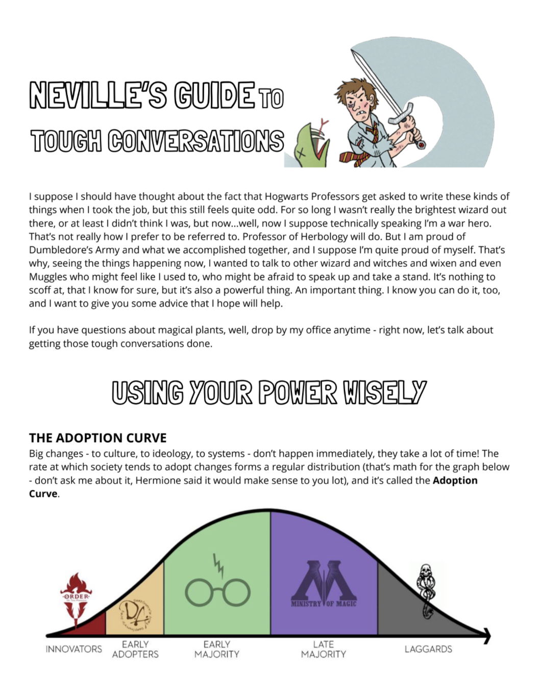 Neville's Guide to Tough Conversations