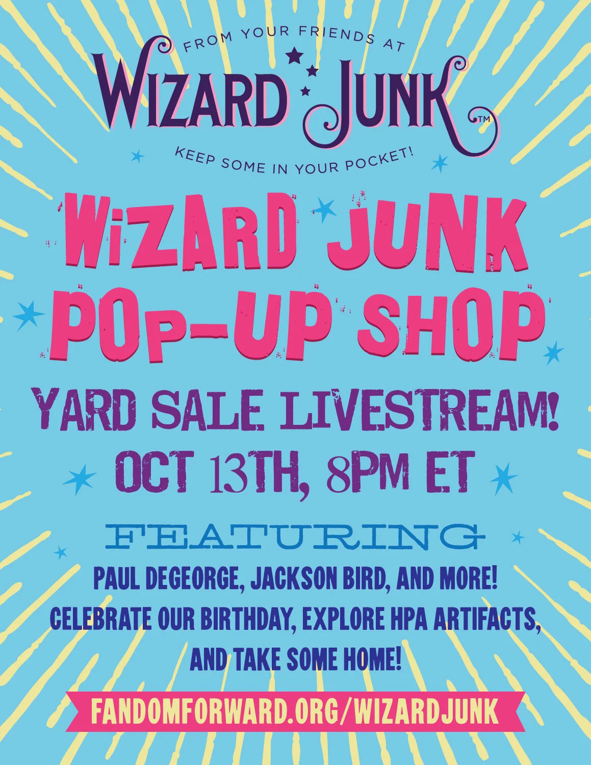 Birthday &amp; Yard Sale Livestream!