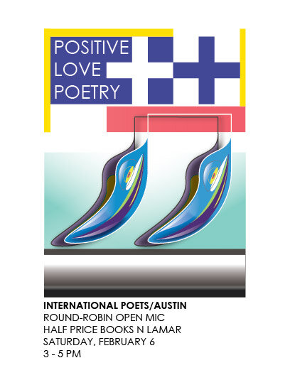  Poster for International Poets Austin event circa 2018 