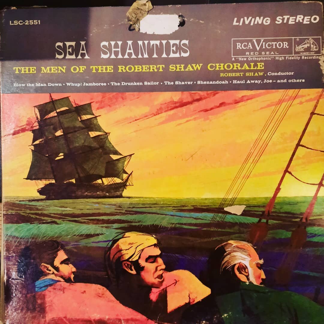 Looking back through my collection of Value Village vinyl, I'm seeing a lot of music that either has (sea shanties) or will (Hammond organs playing Latin? Schwabian brass bands?) go viral again.

Here's a hit from 70s TikTok.