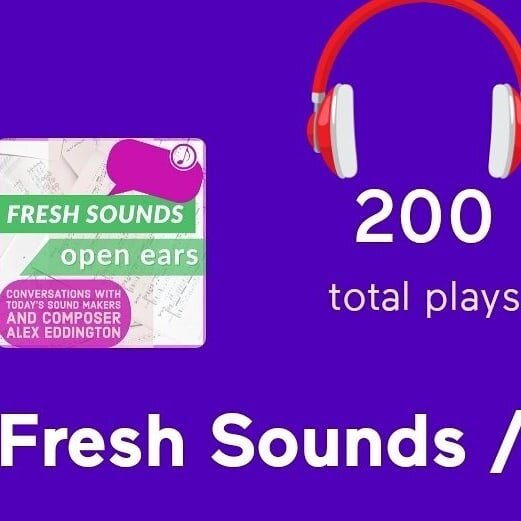 200 listens and downloads!

We are 5 episodes in to Fresh Sounds / Open Ears and more to come before Summer. A giant thanks to everyone who has listened so far. Please  subscribe and rate/review if you haven't yet. 

#FSOEpodcast #podcast #contempora