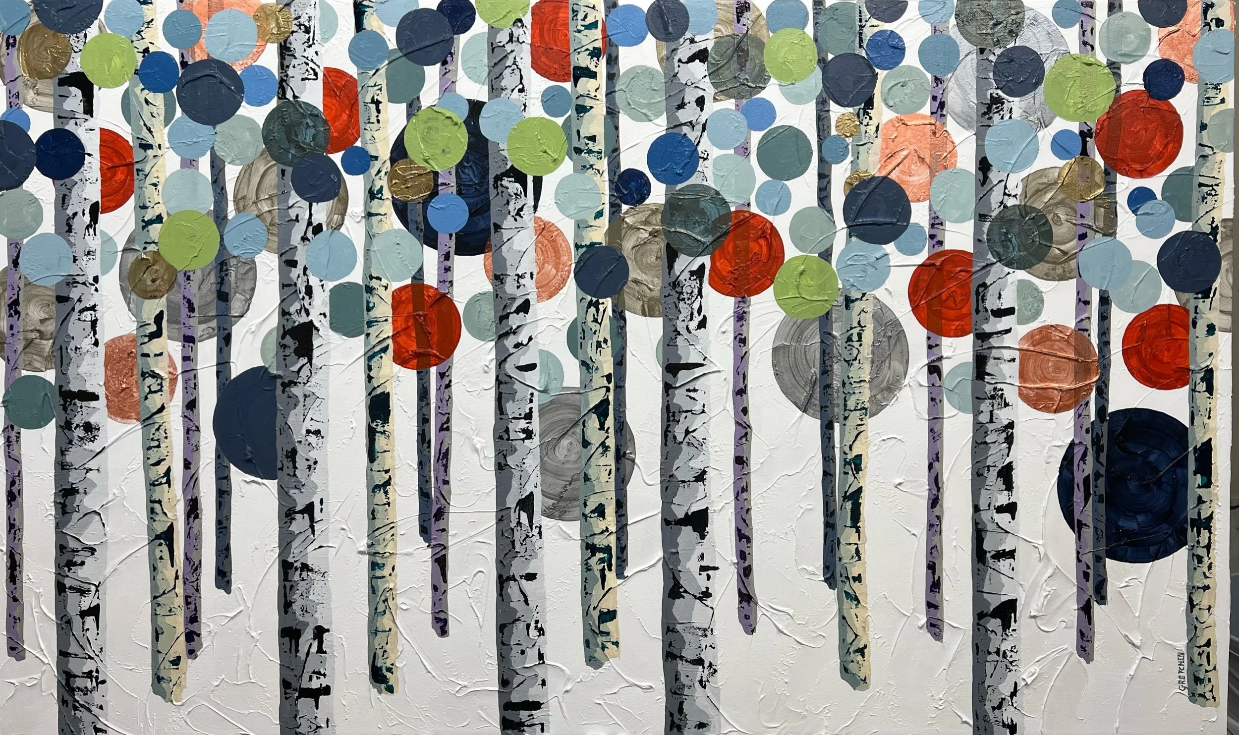 "Circle of Life" 60 x 36