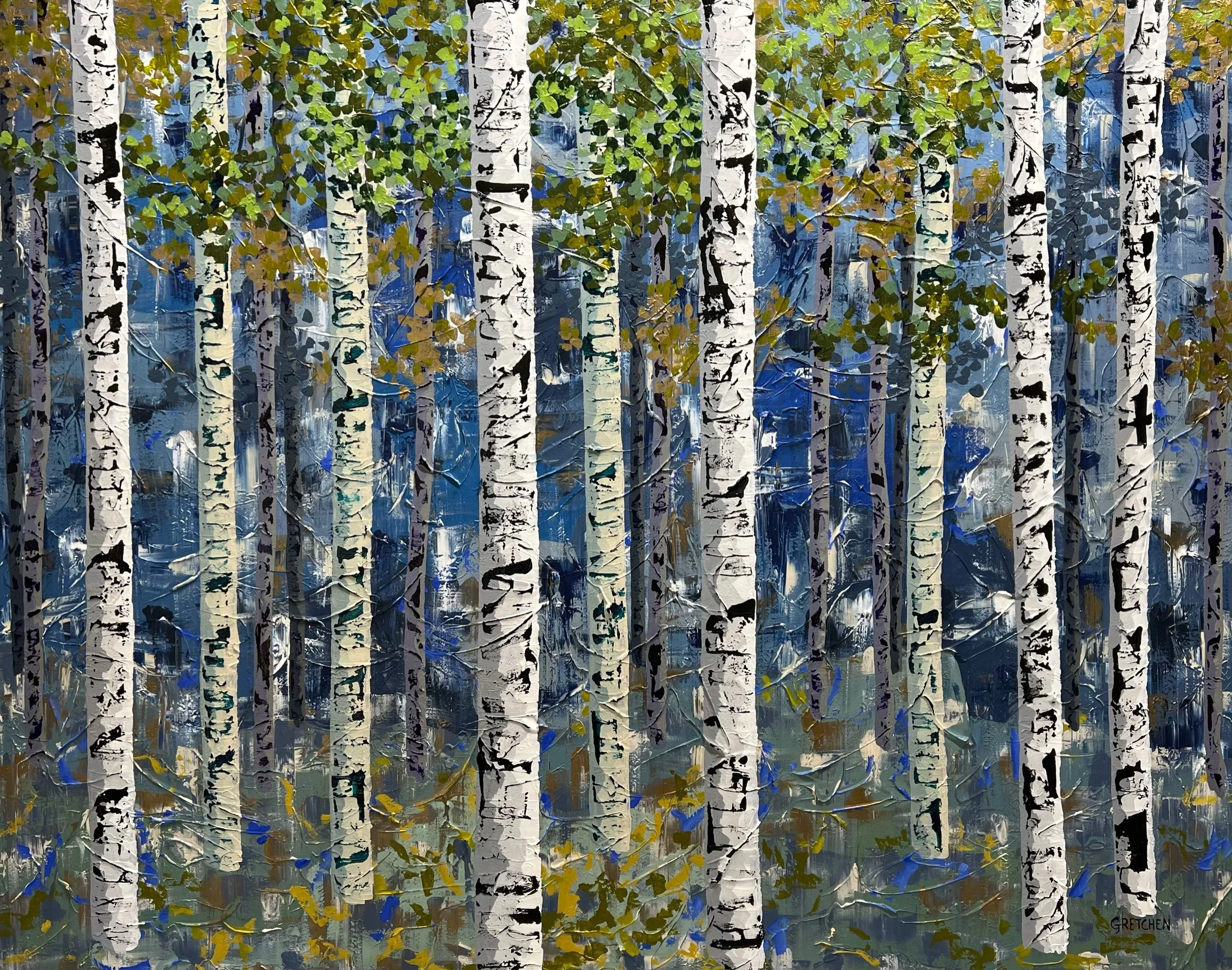 "Best Friends" 60 x 48