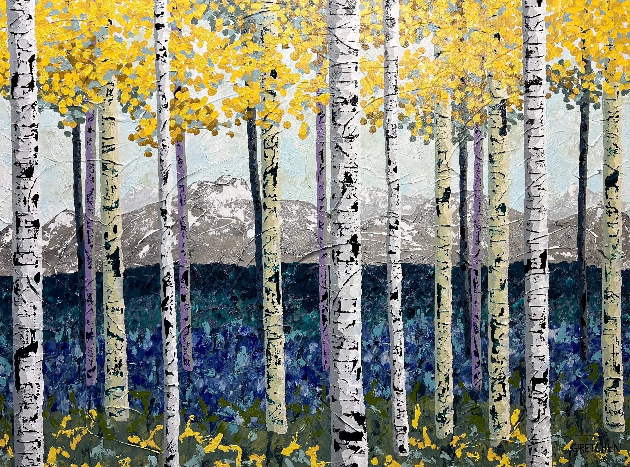 "Fall Foliage" 48 x 36