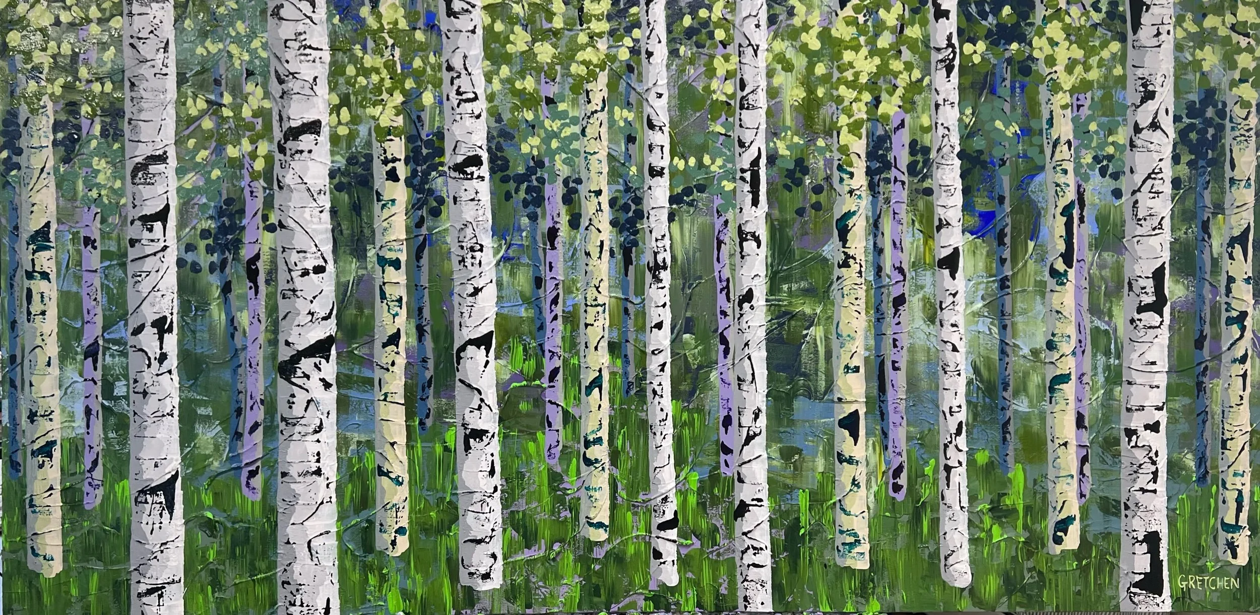 "Summer Day" 60 x 30