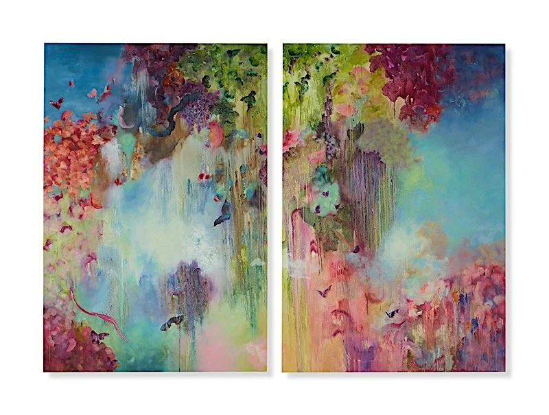 The Loudest Silence (Diptych) 2025