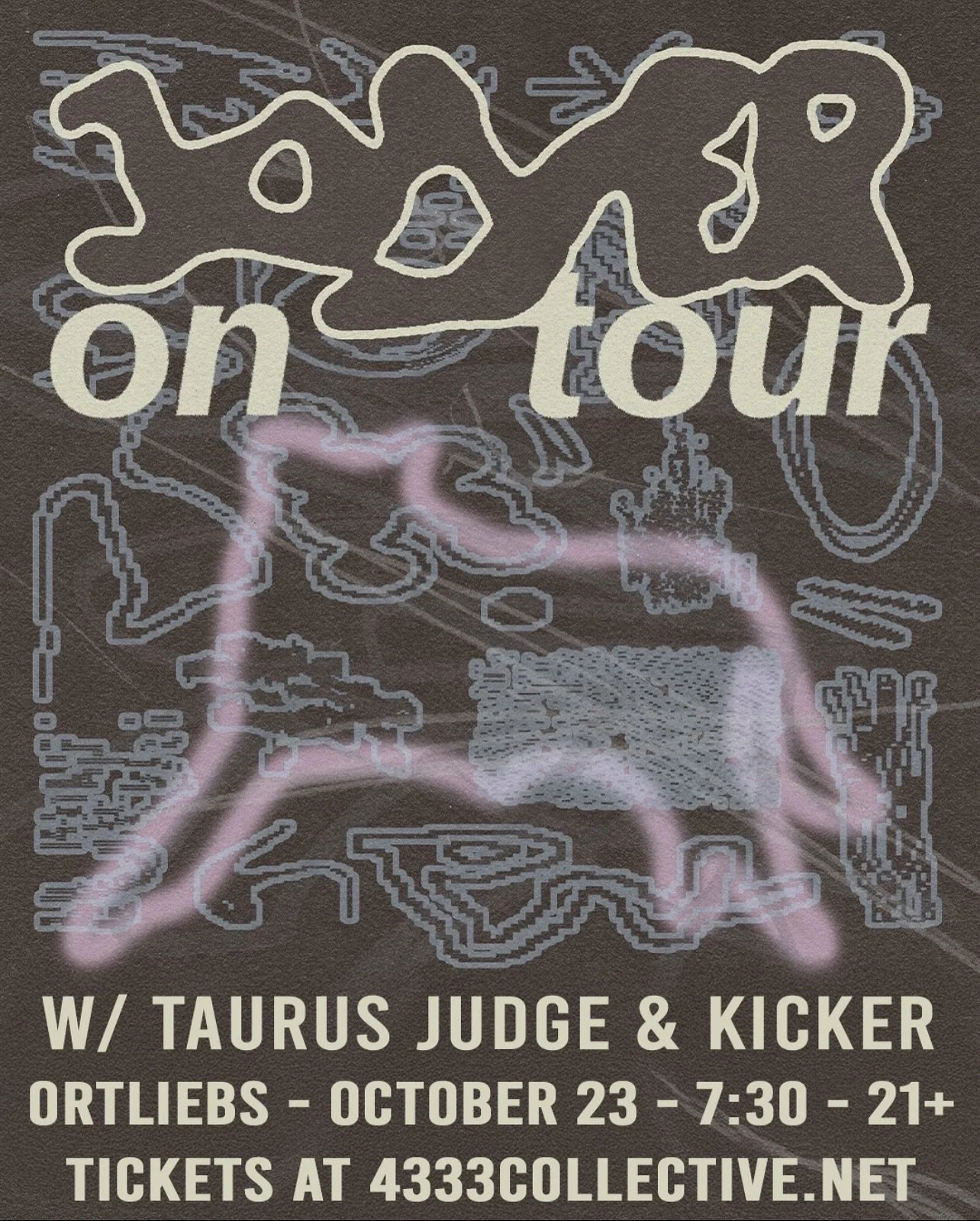 The @joyerband gig just got even more stacked with @judgetaurus and @kickerphl joining the bill 🤝 this one&rsquo;s comin up quick on Thursday at Ortlieb&rsquo;s so get your tix now!

See you at the gig &hearts;️
