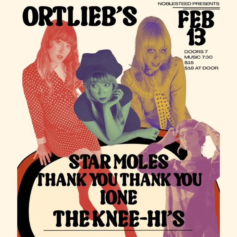 The Knee-Hi's, Ione, Star Moles, and Thank You Thank You