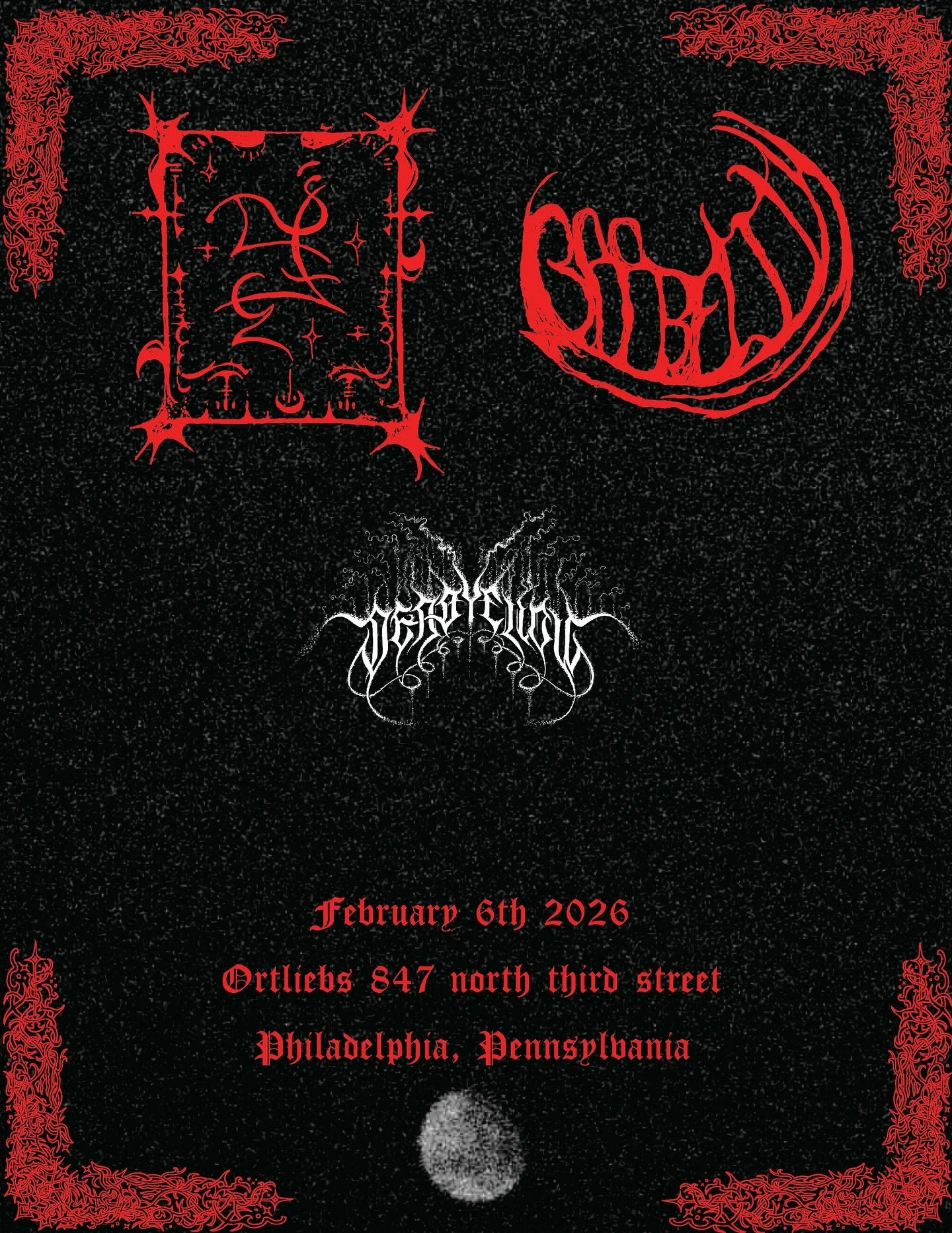 LFG ⚔️ 

@trha.taj and @barbelith_ are doing a short tour next year and stopping at Ortlieb&rsquo;s with @deadyellowband

Tix are in the bio, get one early