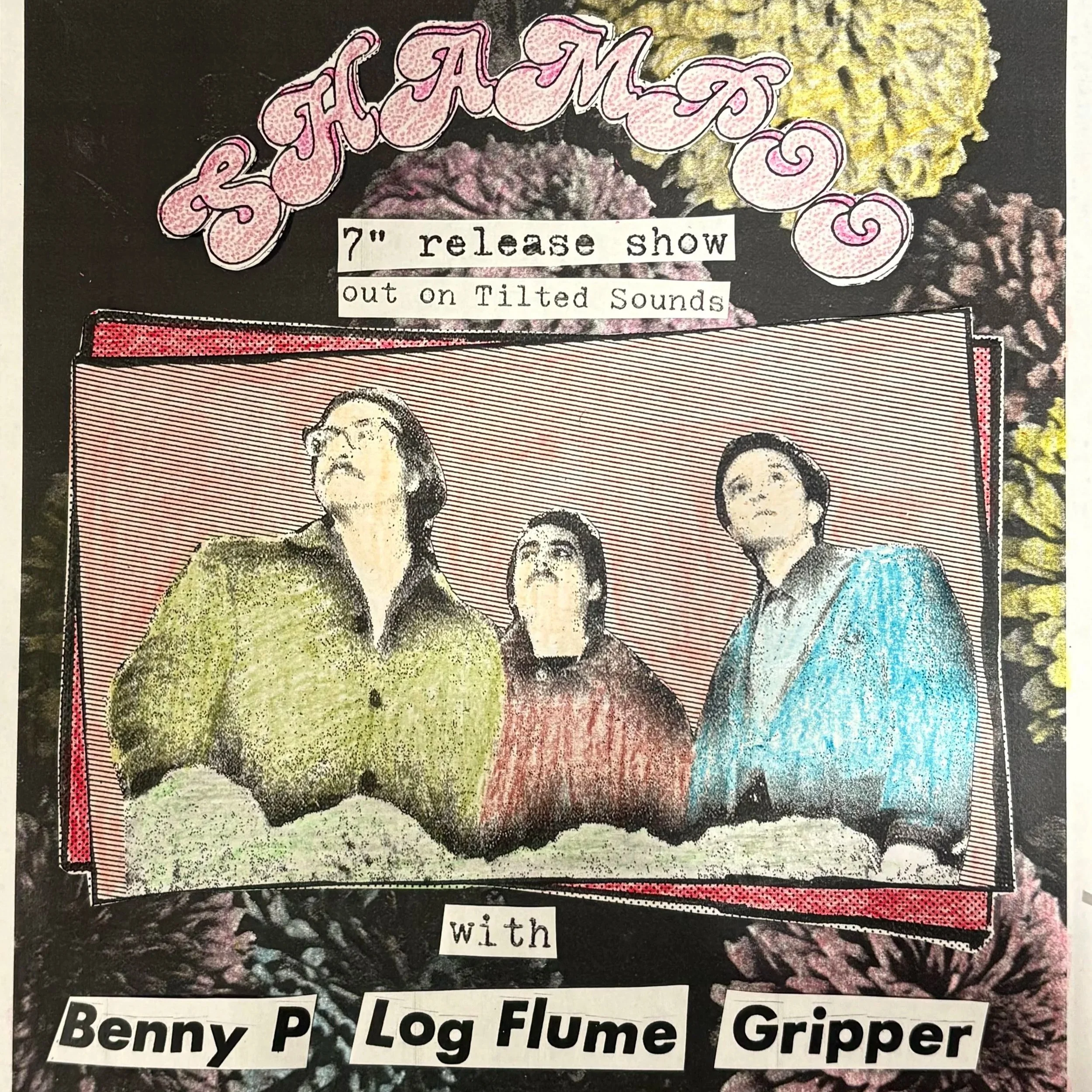 Shampoo, Benny P, Gripper, and Log Flume