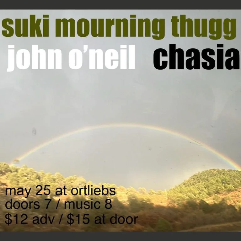 Suki Mourning Thugg, John O'Neil, and Chasia