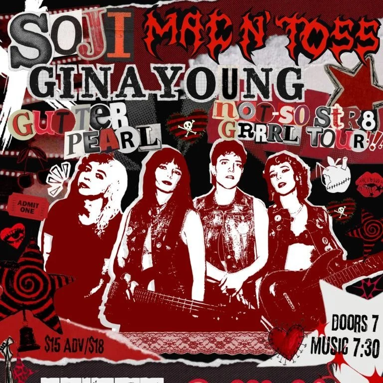 Soji, Mac N' Toss, Gina Young, and Gutter Pearl