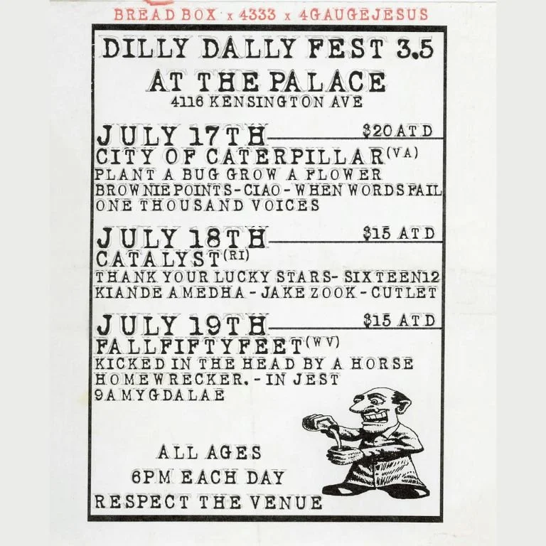 Dilly Dally Fest Day 1 feat. City of Caterpillar