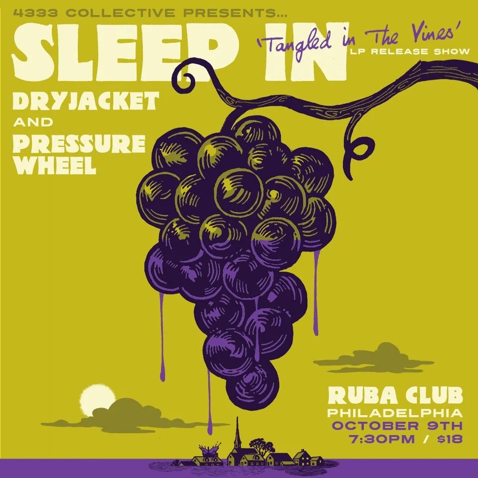 Sleep In, Dryjacket, and Pressure Wheel