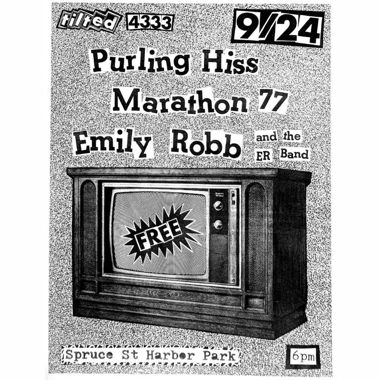 [FREE SHOW] Tilted Zine Showcase: Purling Hiss, Marathon 77, and Emily Robb