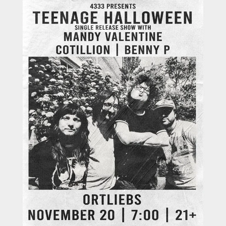 Teenage Halloween (single release), Mandy Valentine, Cotillion, and Benny P