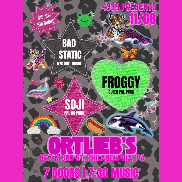 Bad Static, Soji, and Froggy