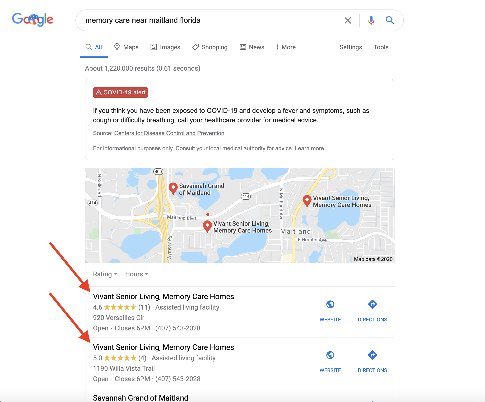 Google My Business review