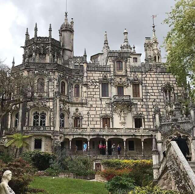 This day, last year in #sintraportugal at the Quinta de Regaliera.