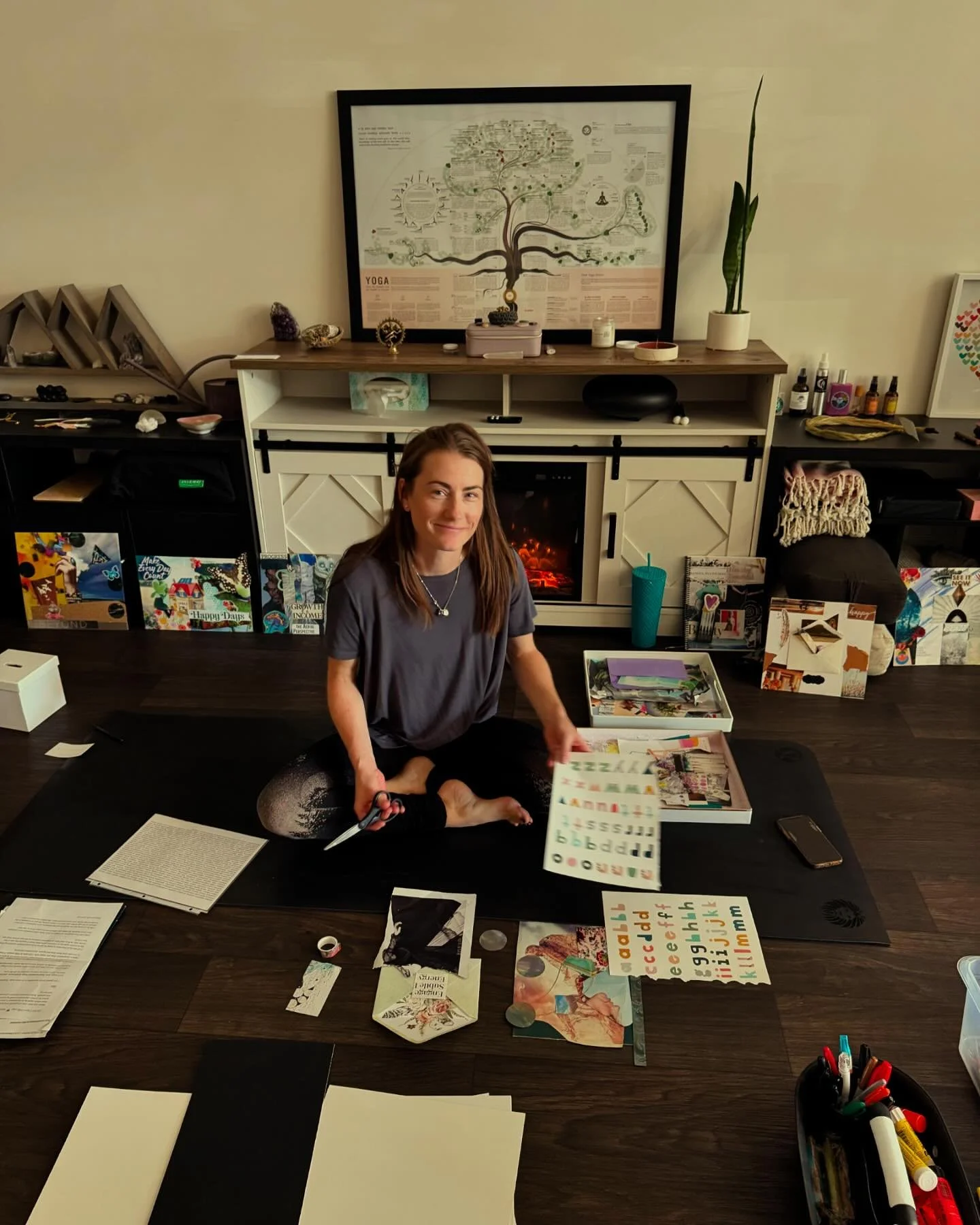 This is me in my happy place. I&rsquo;m an artist and educator. A creative facilitator. I&rsquo;m also a mama to two amazing kids. OpenArtEd. is my happy place where I get to share the power of creativity with others!  OpenArtEd. workshops provide a 