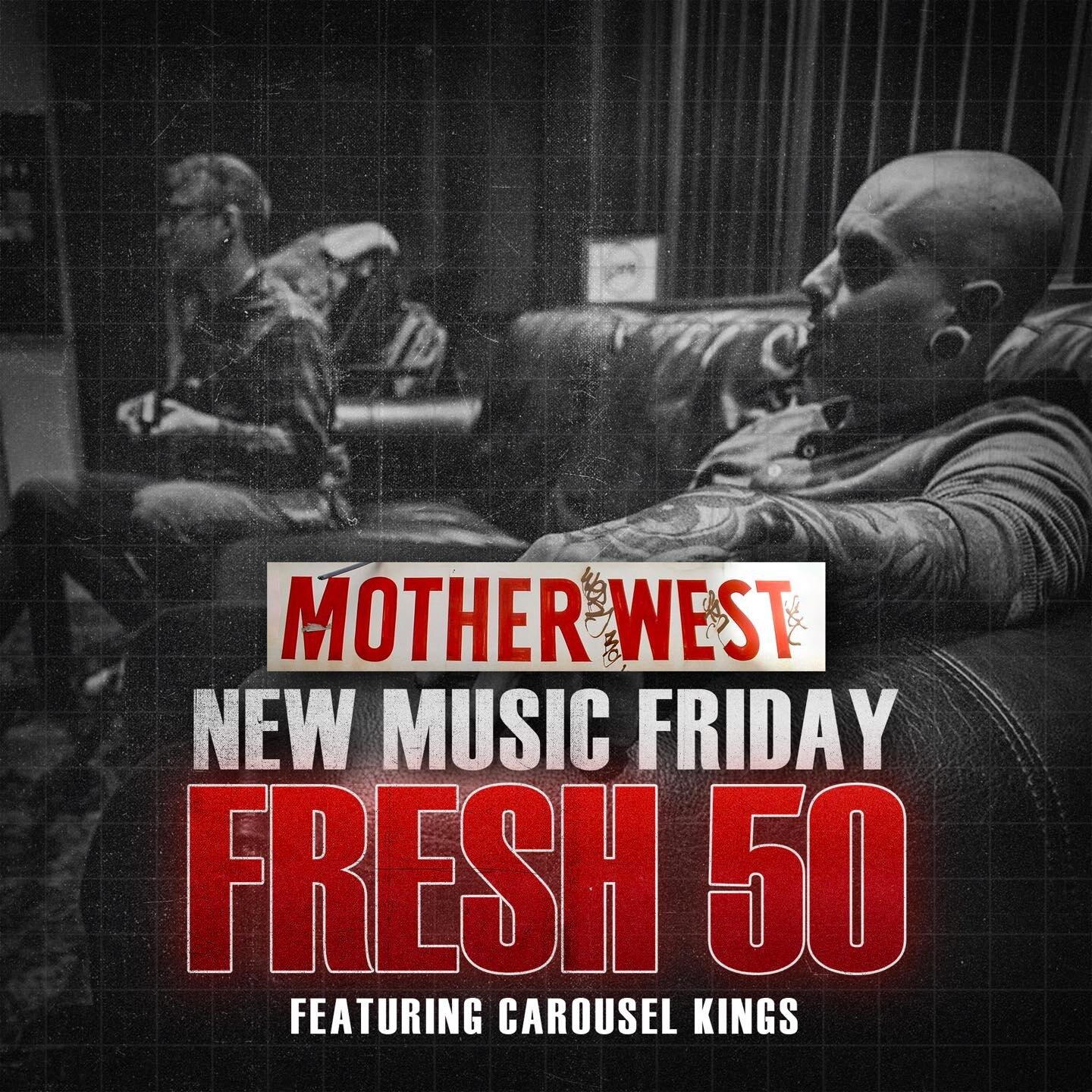 Catch up with new releases from @carouselkings  @kinocavalier @thesoundofmonday and @father_bankston in this week&rsquo;s Fresh 50.

Tap the link in bio to listen now~