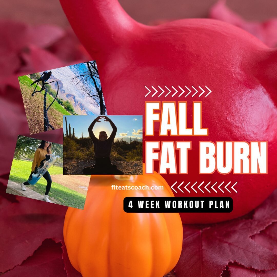 Fall into Fitness! 🍂🔥 Get ready to torch fat &amp; calories with my new fall fat-burn plan! 🏋️&zwj;♀️🍁App access to 4 weeks of quick simple routines plus a workout calendar and more to stay on track. Your autumn transformation starts now!  Detail