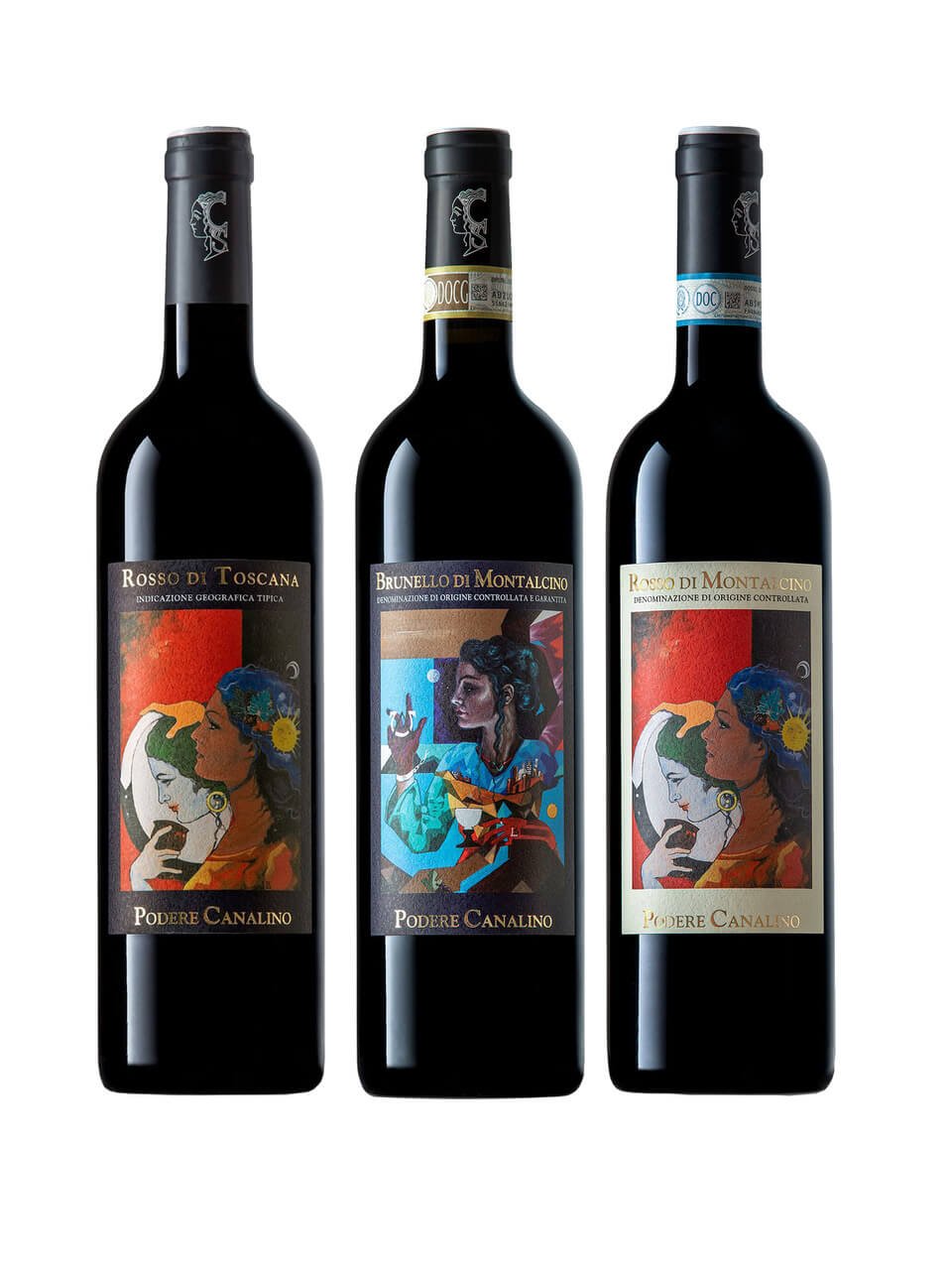 Explore Montalcino Wine Tasting Set Organic Vegan Shipping Included