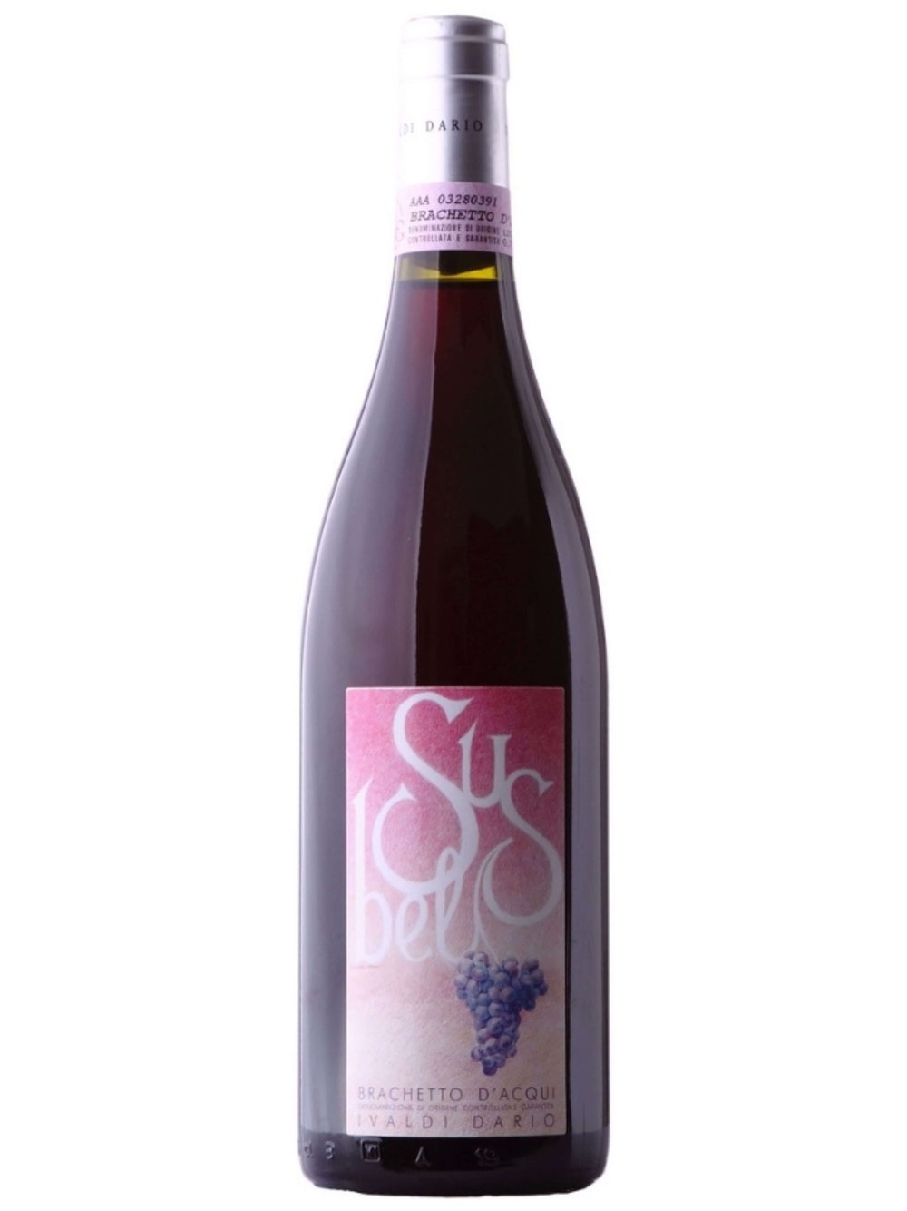 Sparkling Red Ivaldi — d\'Acqui Susbel Wine Biodynamic Brachetto Sweet Vero