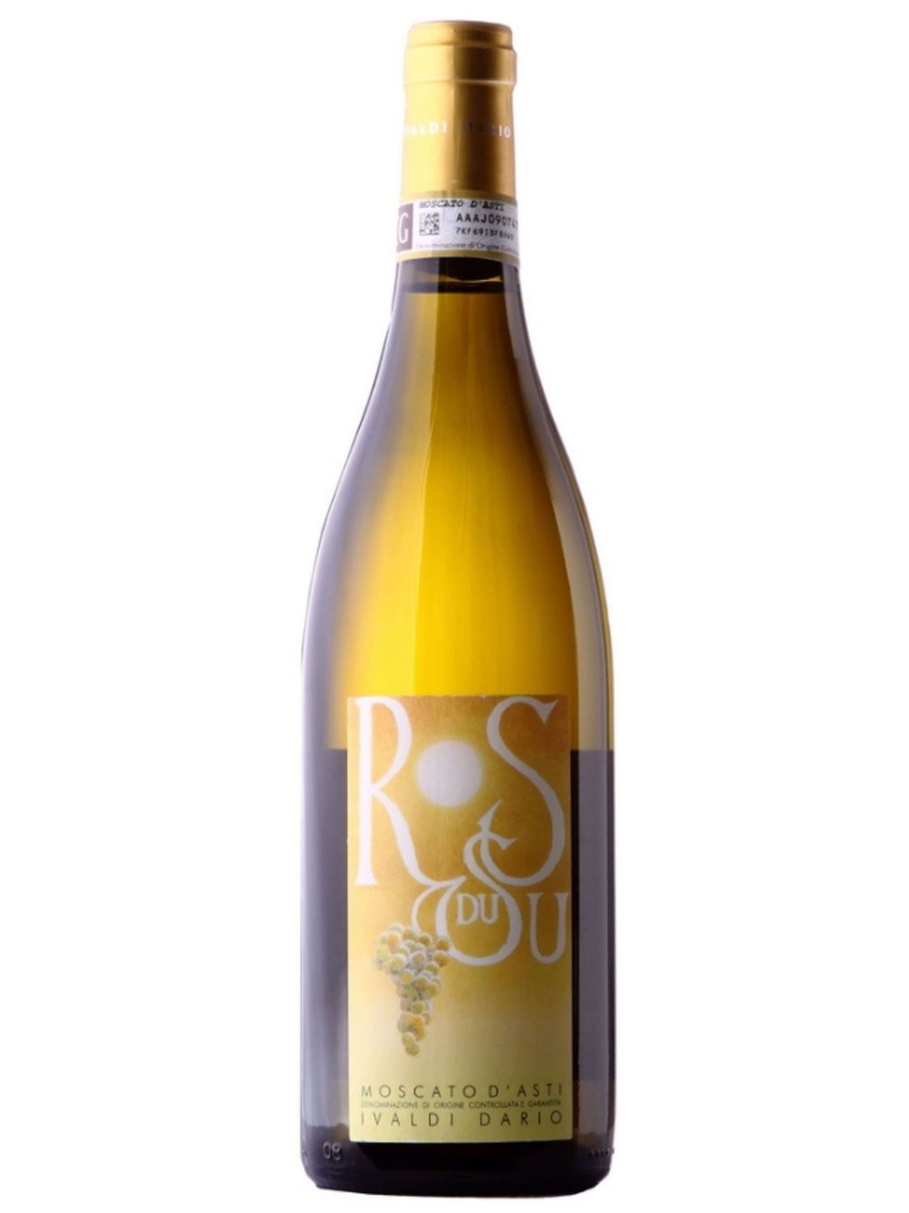 Ivaldi Ros du Su Moscato d'Asti Sweet Sparkling Wine Biodynamic