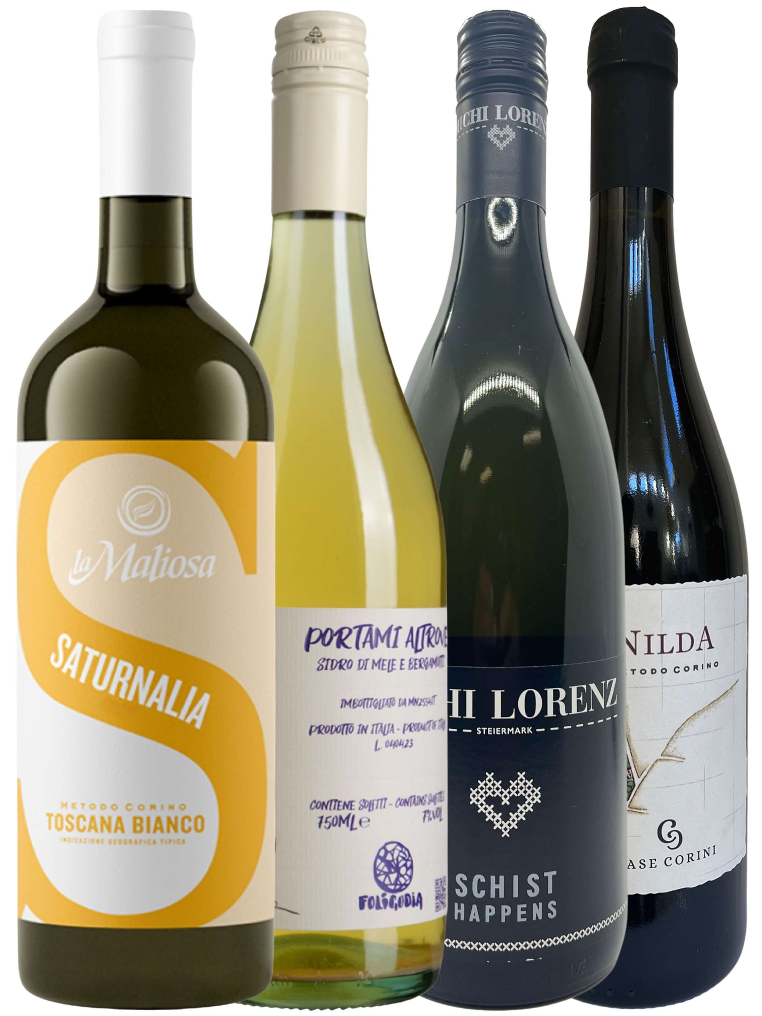 Natural Wine Explorer Set 4 Bottle Wine Tasting Set Shipping Included