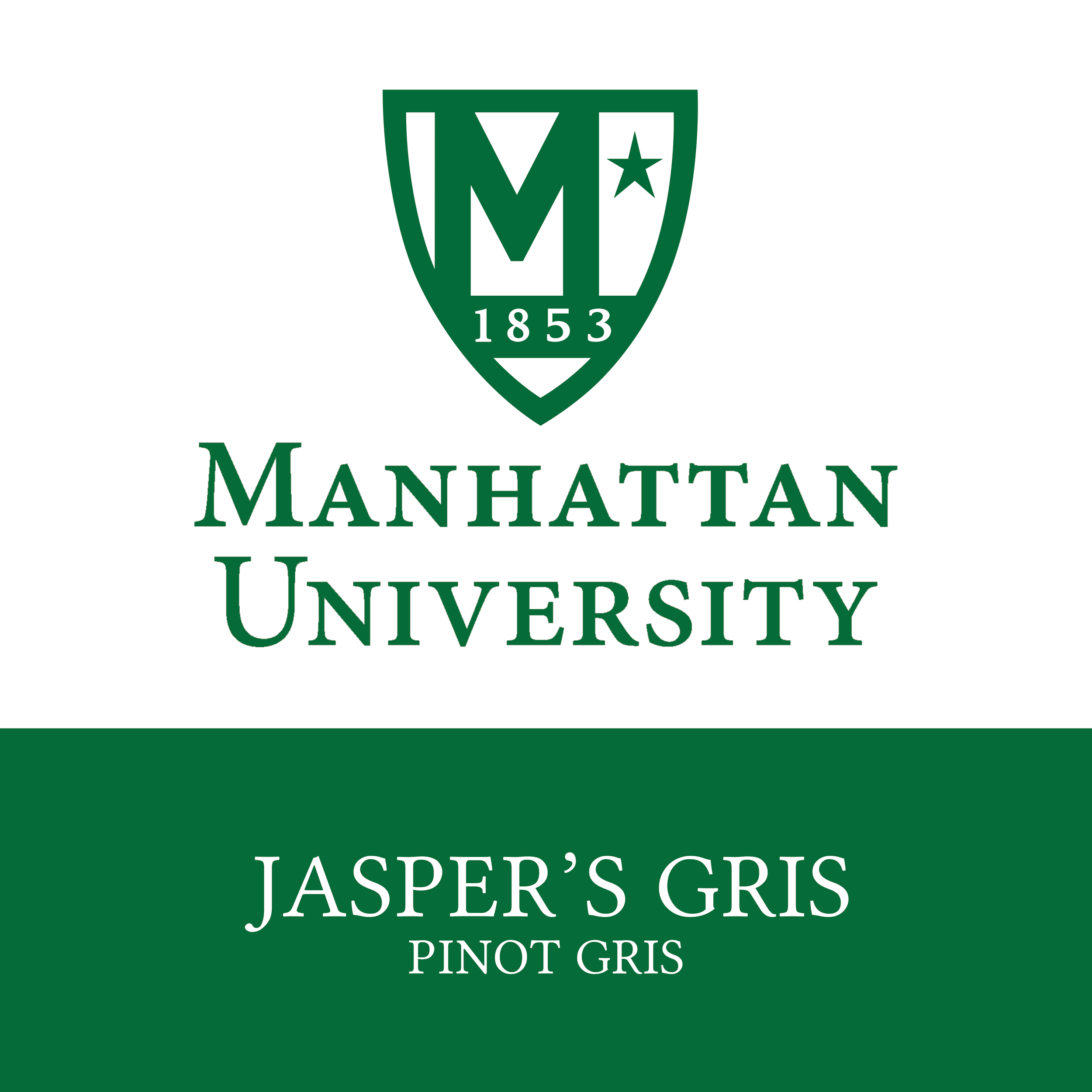 Manhattan University Jasper's Gris White Wine | Pre-Order