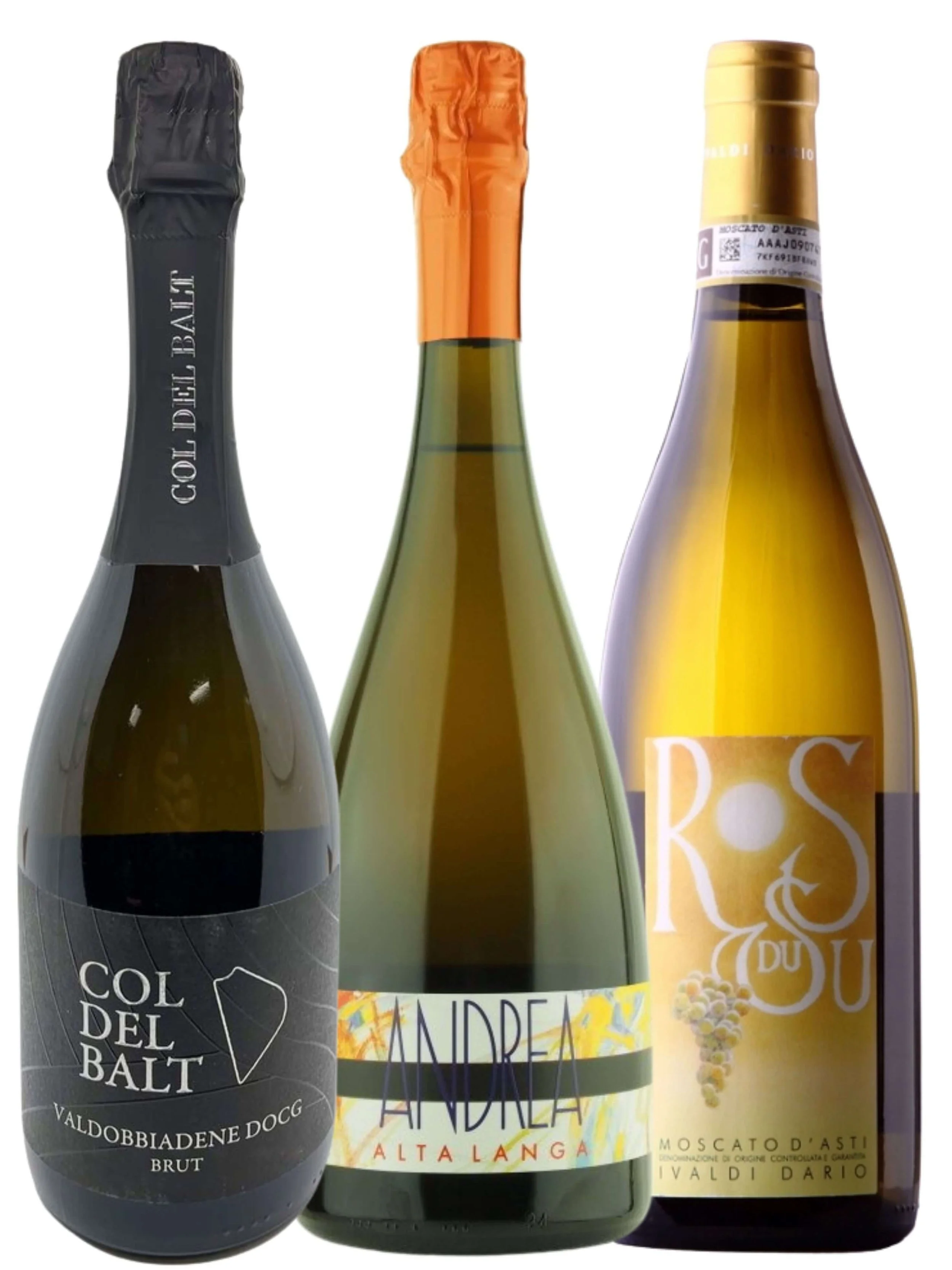 2025 Holiday Bubbles Tasting Trio Gift Set | Shipping Included | Free Professional Sparkling Wine Stopper