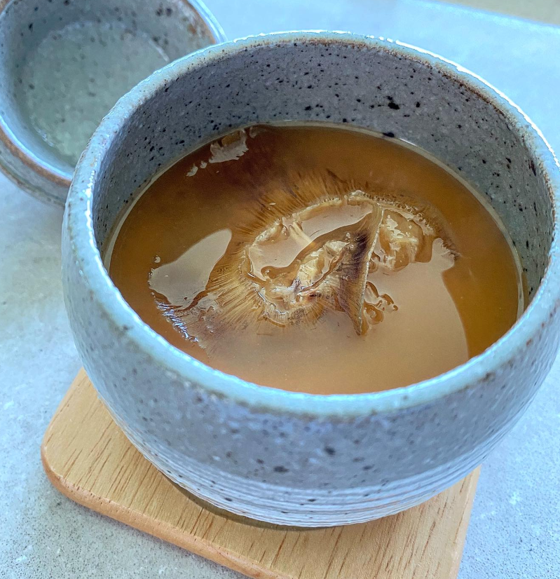 Sous vide Chawanmushi with Sharkfin (Fukahire) 