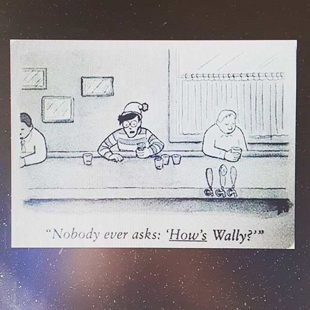 Wally needs more from people.