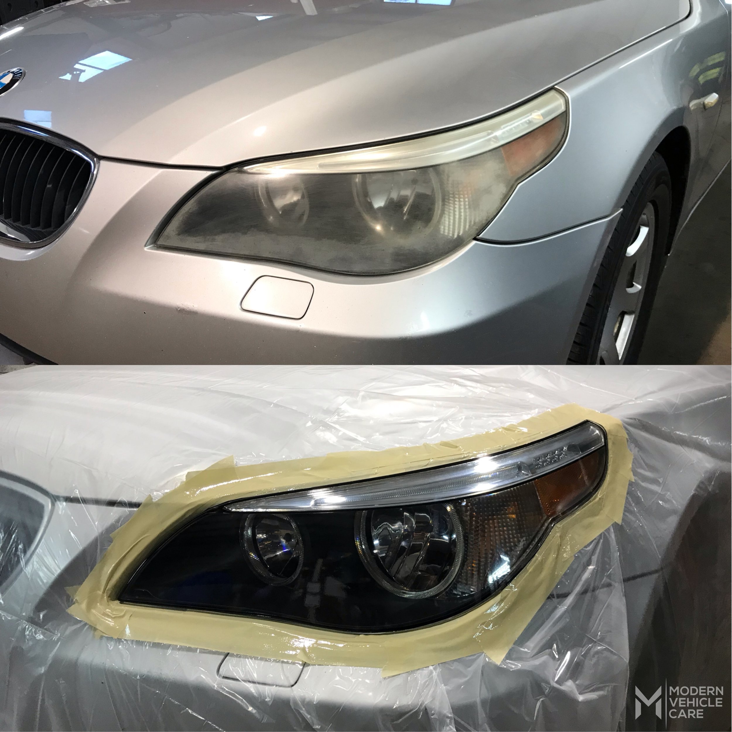 BMW Five Series Headlight Restoration.JPG