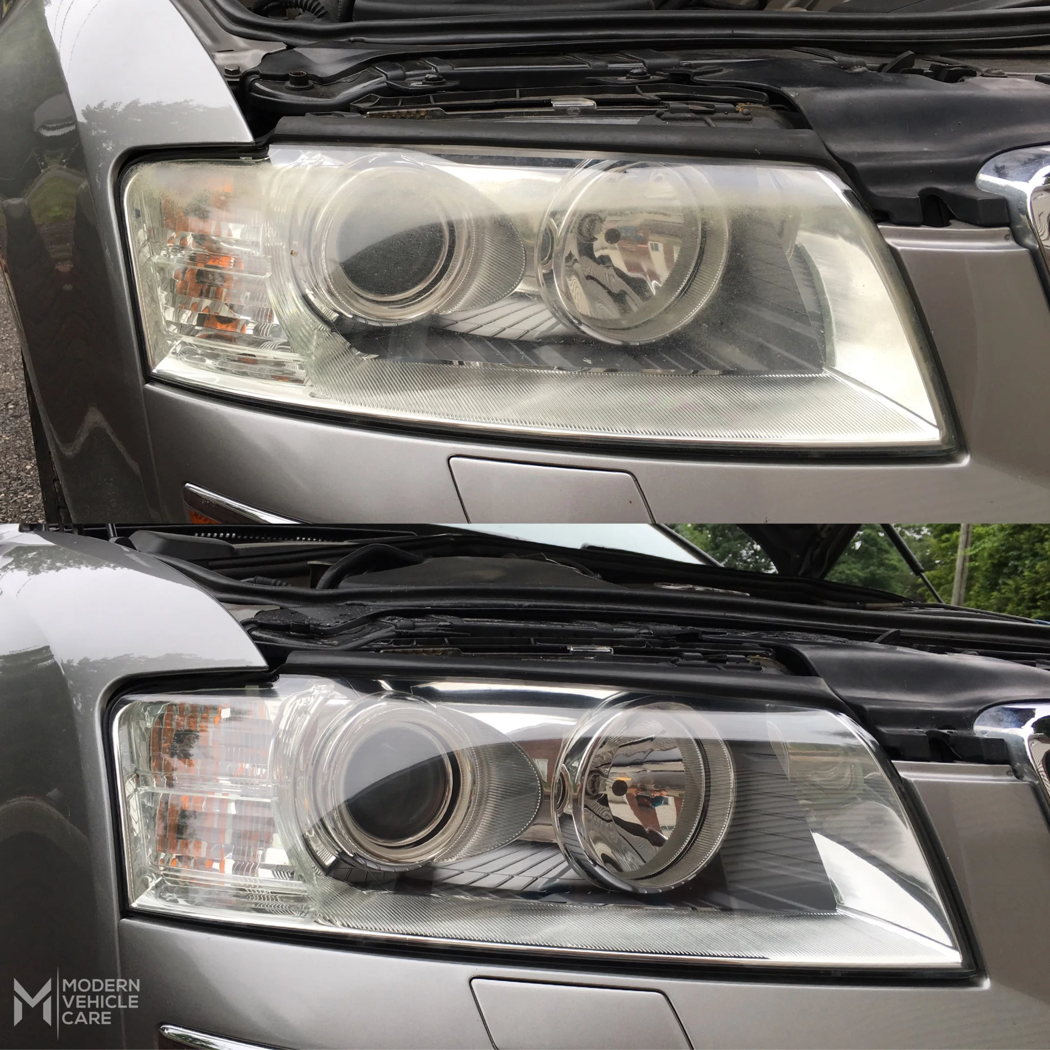 Audi A8 Headlight Restoration.JPG