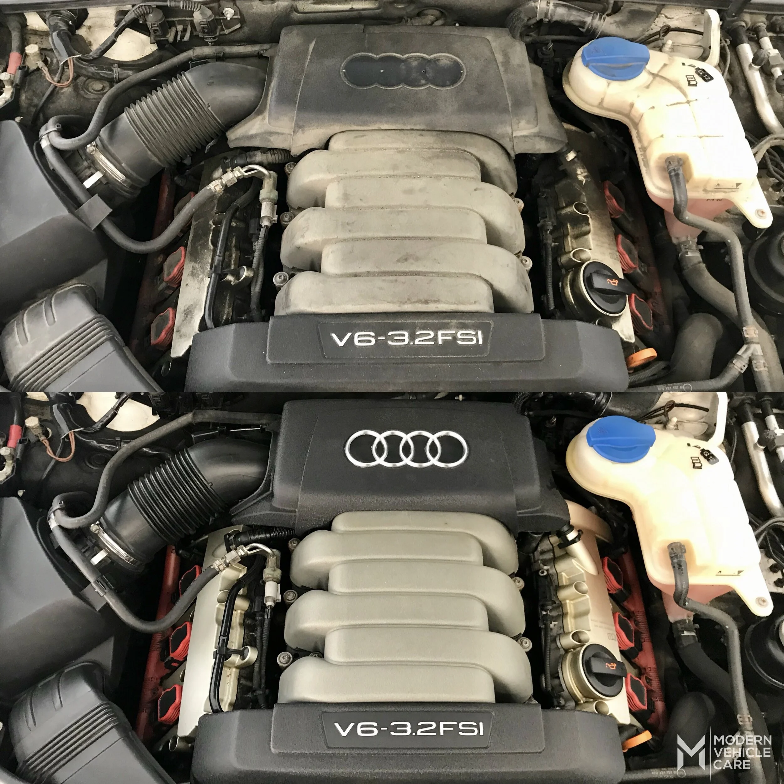 Audi Engine Bay Cleaning.JPG