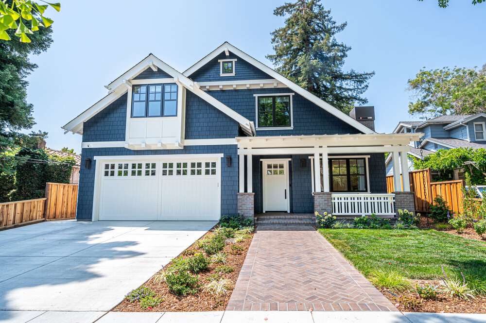 Craftsman Style Custom Home With, Adroit Garage Doors