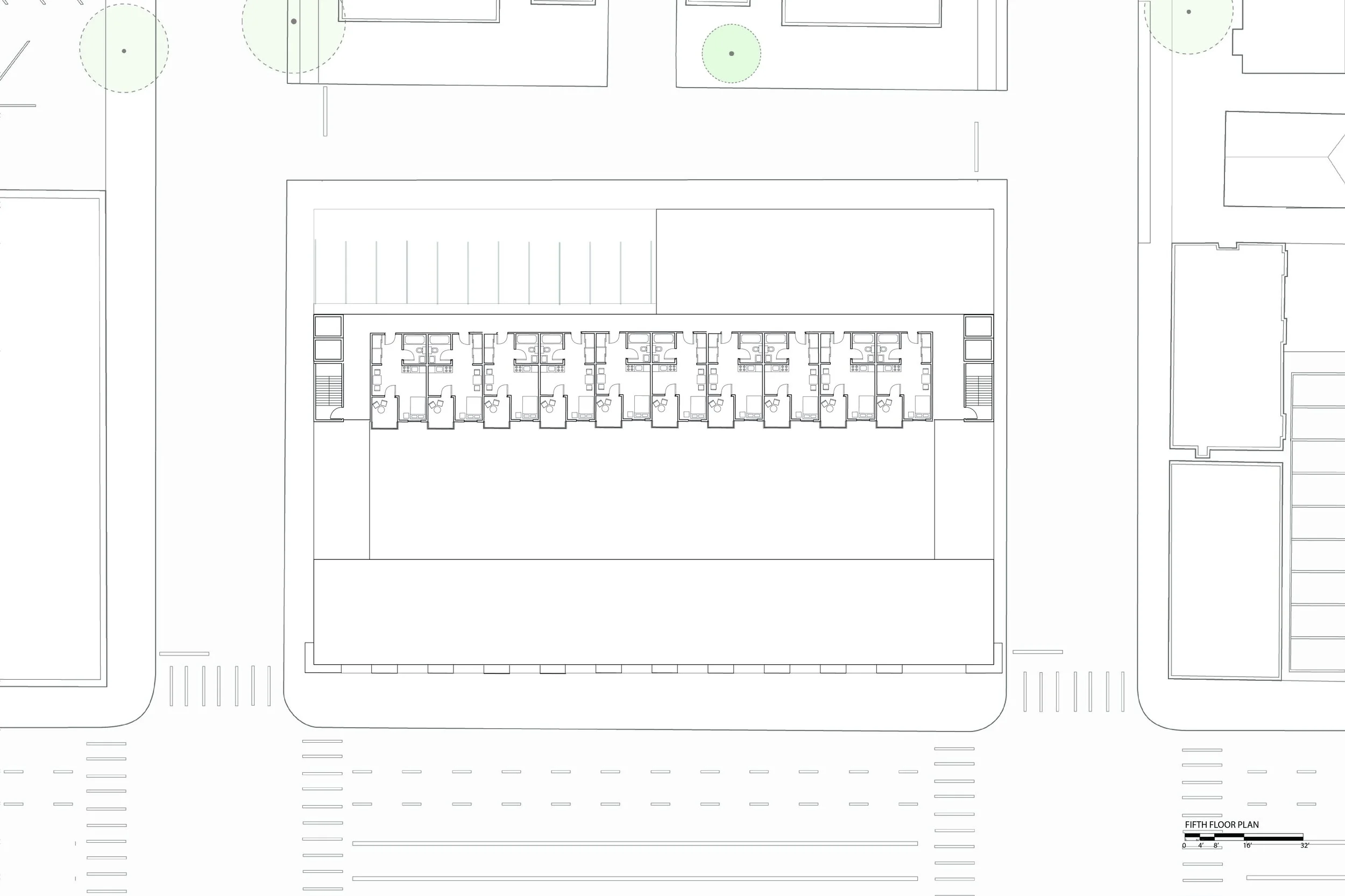 Architectural plans roof. ground, flr 3, flr 5-03.jpg