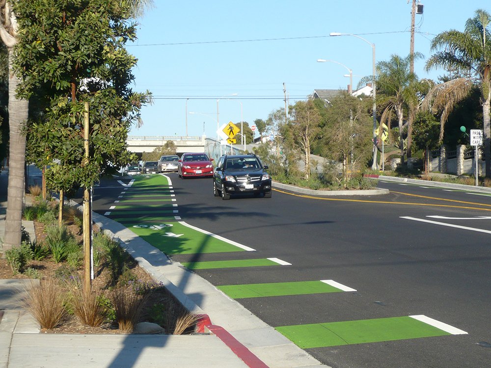 Ocean Park Boulevard Complete Green Street