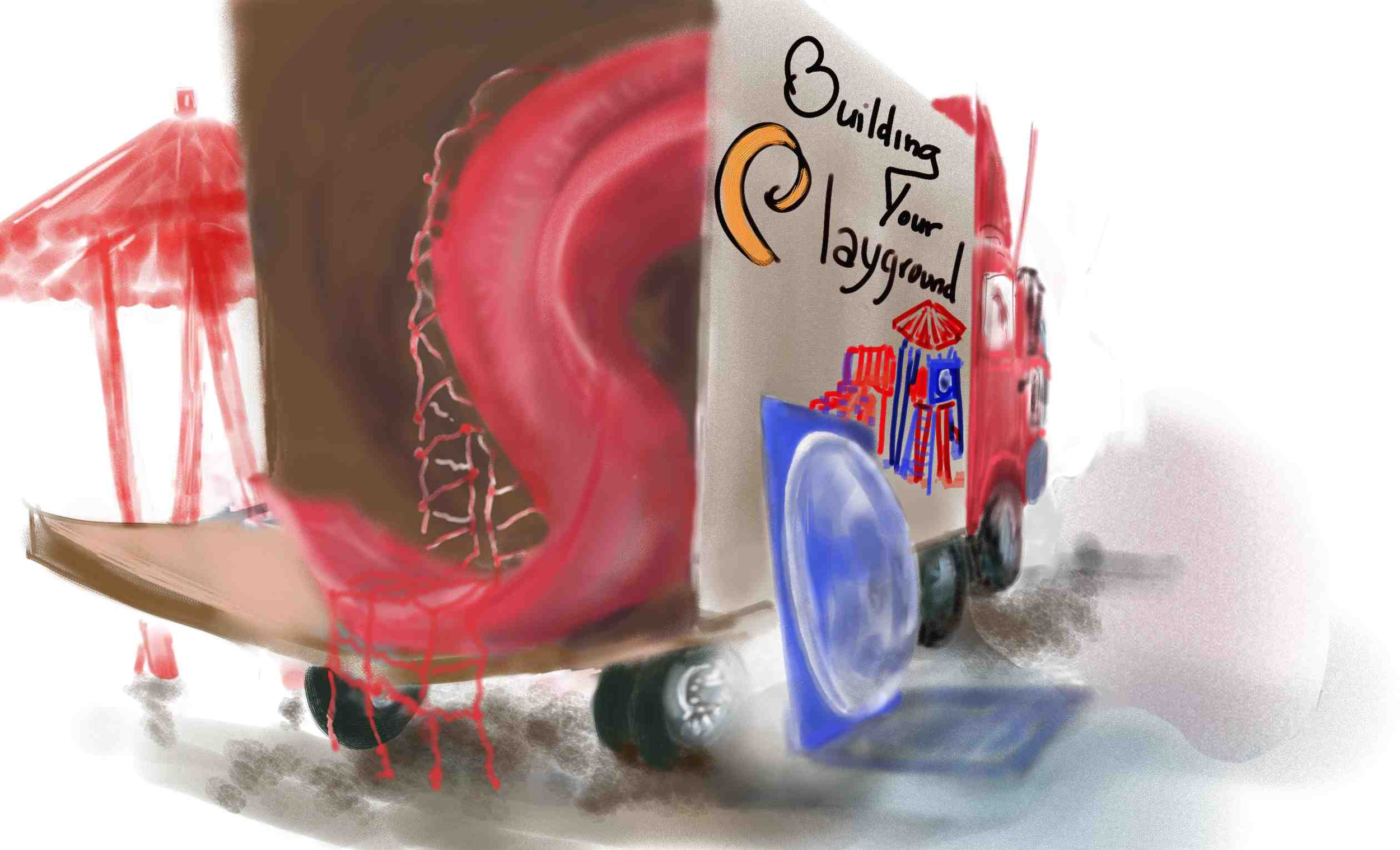  He was in pieces until someone put him all together. 