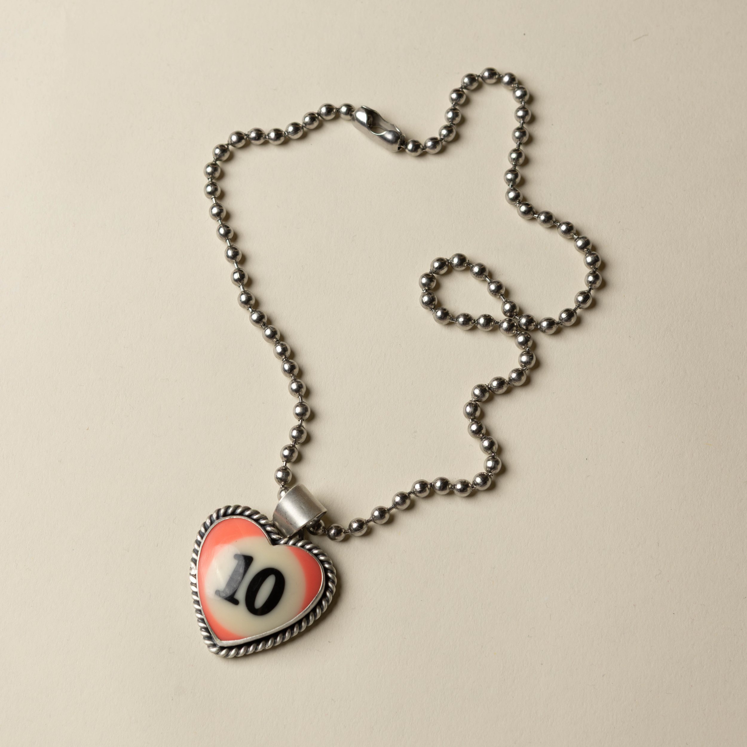 Pink 10-Ball Necklace