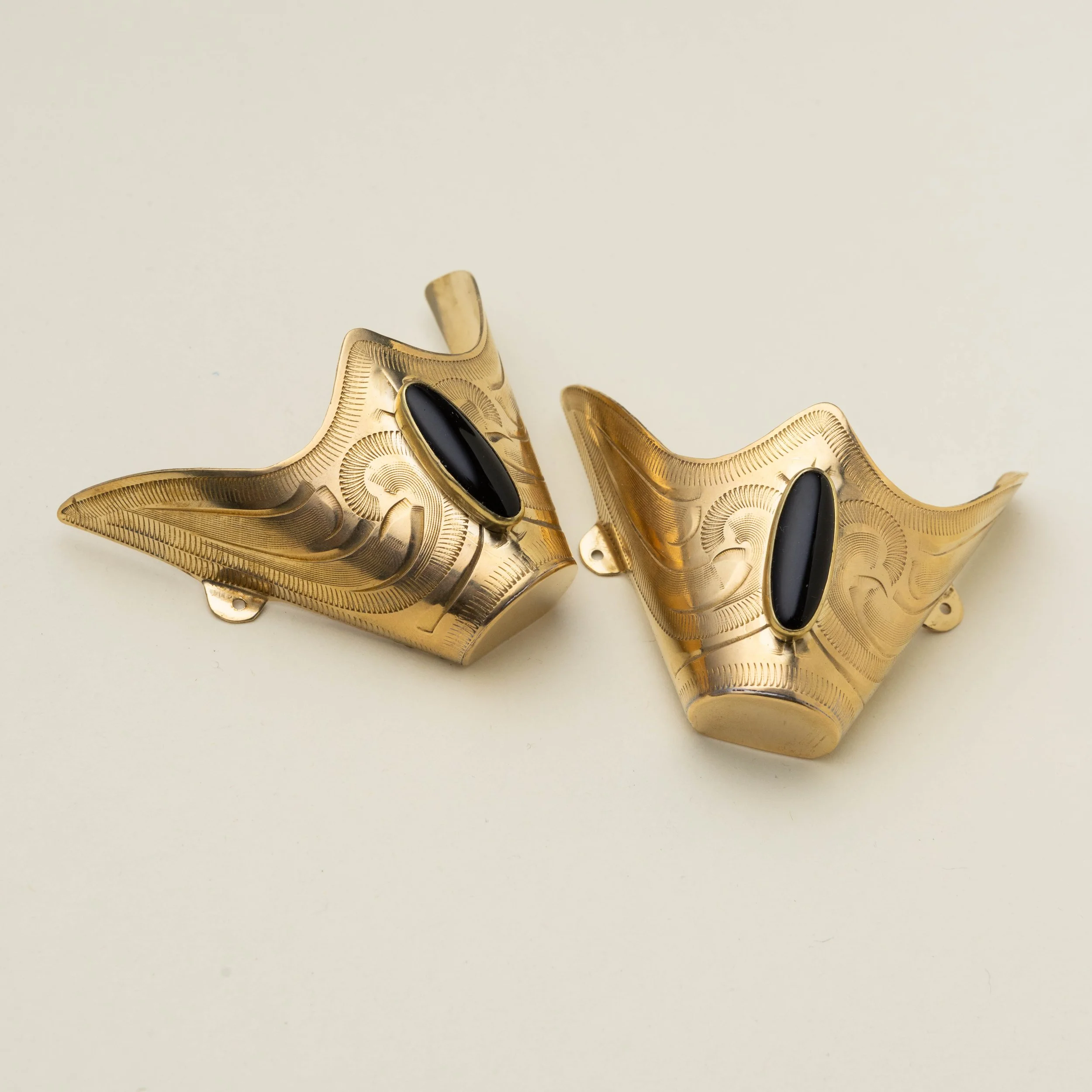 Hank Boot Tips (GOLD TONE)