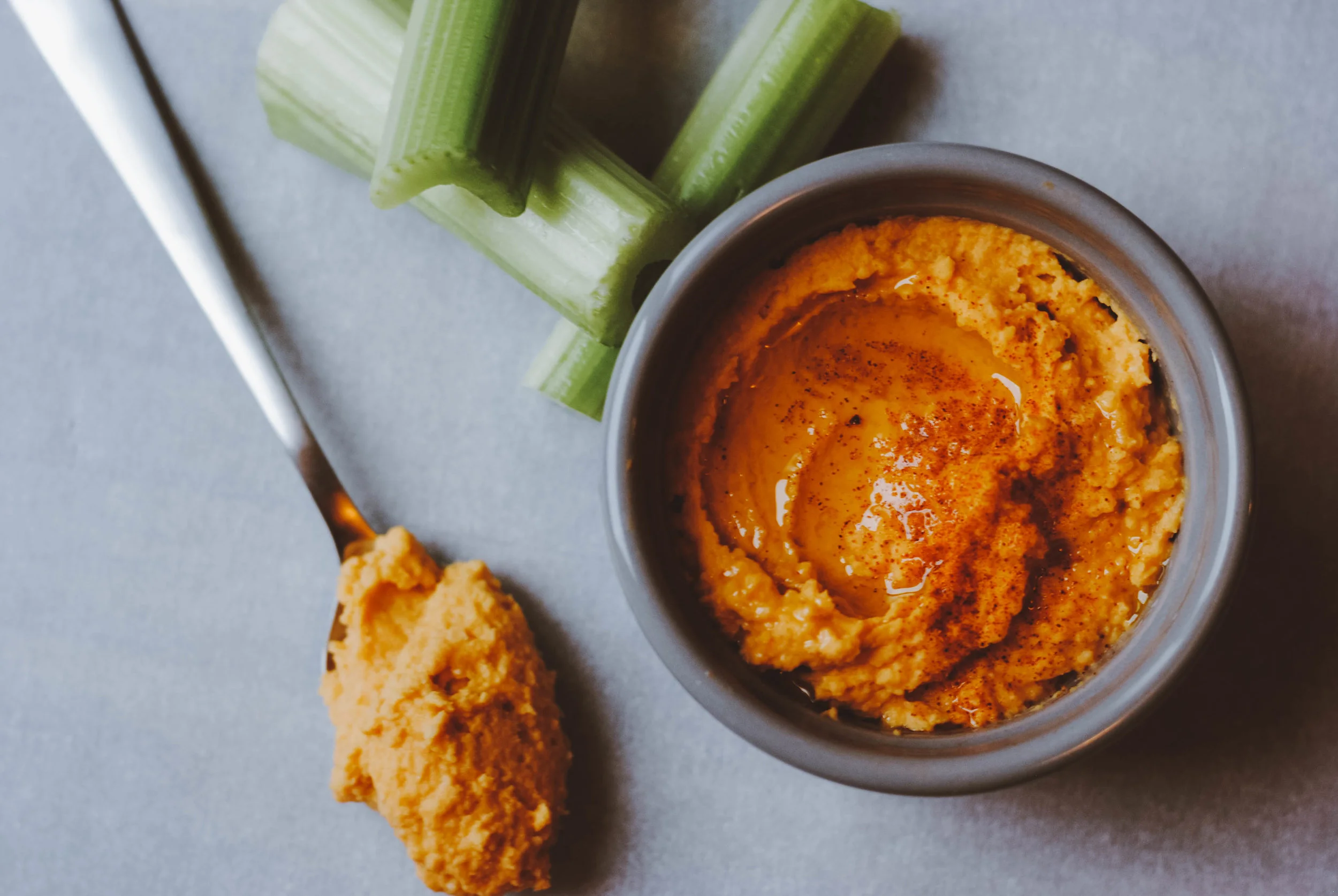 Easy Buffalo Wing Hummus 