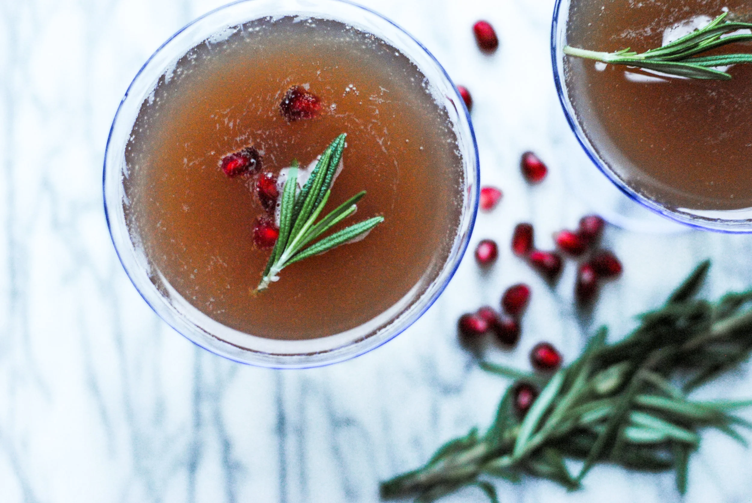 Pomegranate Elderberry Cocktail 