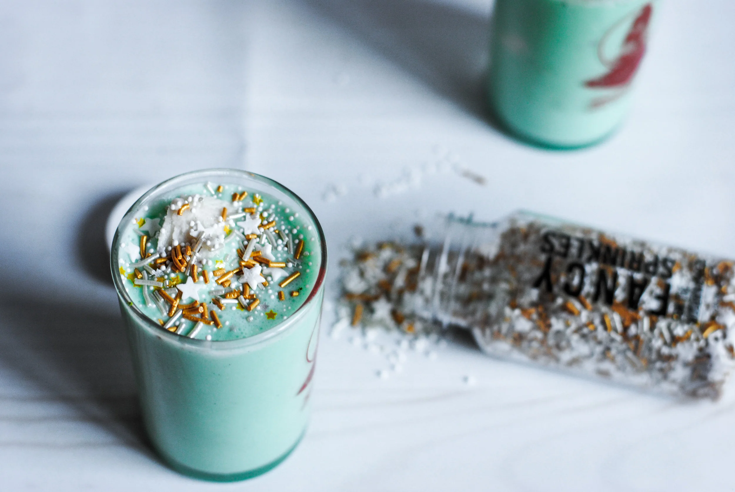 Dairy-Free Shamrock Shake  